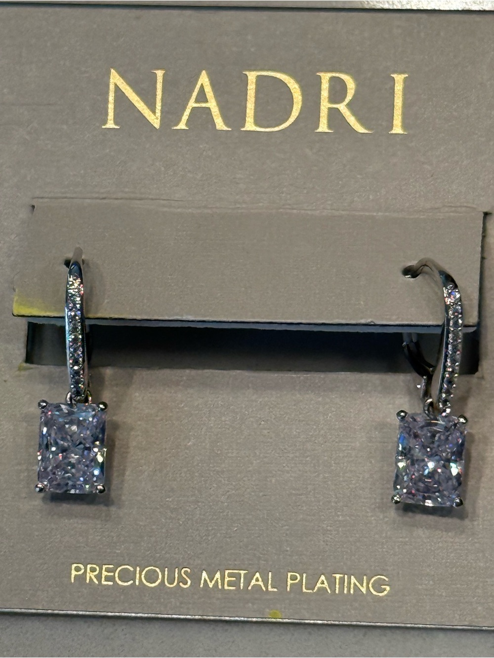 NADRI COSTUME DIAMOND EARRINGS